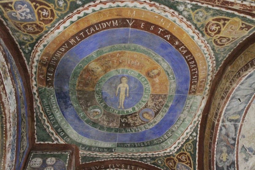 Hippocrates and Galen's fresco, Anagni's Cathedral - 07.JPG